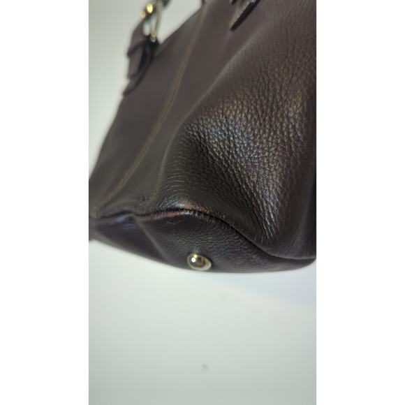 Y2K Leather Shoulder Handbag Chucky Buckles Magnetic Closure - Picture 6 of 9